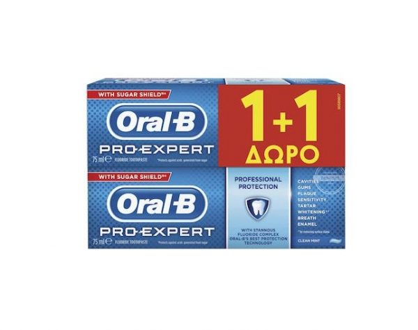 Oral-B Pro Expert Professional Protection 2 x 75ml