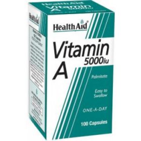 Health Aid Vitamin A 5000iu (100 Κάψουλες)