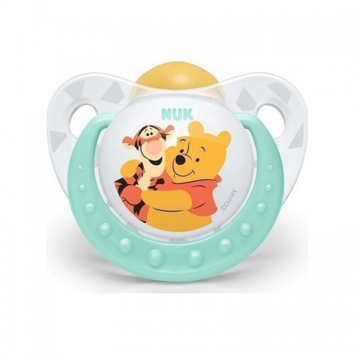 Nuk Ψευδοθήλαστρο Trendline Disney Καουτσούκ Αρκουδάκι με Σιέλ Κρίκο 0-6m art.no.10.725.980