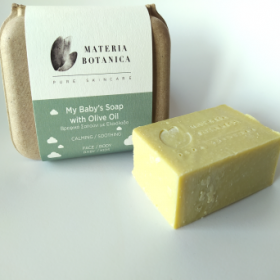 Materia Botanica My Baby’s Soap with Olive Oil - Βρεφικό Σαπούνι με Ελαιόλαδο 100gr