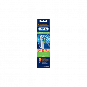 Oral-B Cross Action 4 (3+1 Extra) Brush Heads