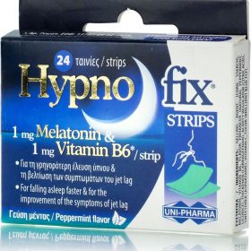 Uni-Pharma Hypno Fix Συμπλήρωμα Διατροφής με Γεύση Μέντας 24 Strips
