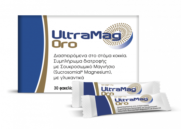 WinMedica UltraMag® Oro – Μαγνήσιο υψηλών ταχυτήτων 30 φακελάκια
