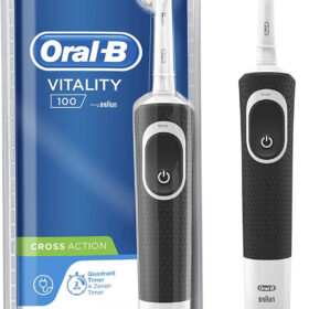 Oral-B Vitality 100 Cross Action Black Ηλεκτρική Οδοντόβουρτσα 1τμχ