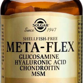 SOLGAR META - FLEX GLUCOSAMINE HYALURONIC ACID CHONDROITIN MSM 60T