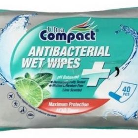 Ultra Compact Antibacterial wipes 40τμχ