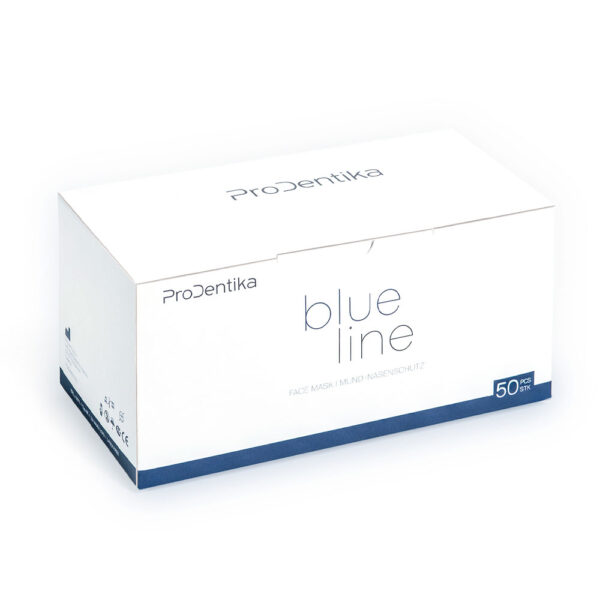 Blue Μάσκες IIR non-woven μιας χρήσεως, (3-ply), Μπλέ, 50τεμ.