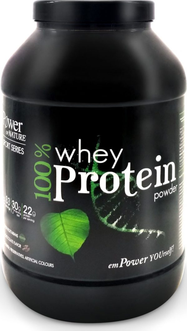 Power Health Sport Series 100% Whey Protein Chocolate Flavor, Powder 1kg
