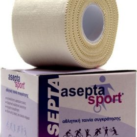 Asepta Sport 5cm x 10m Λευκό TAPE (Τέιπ)