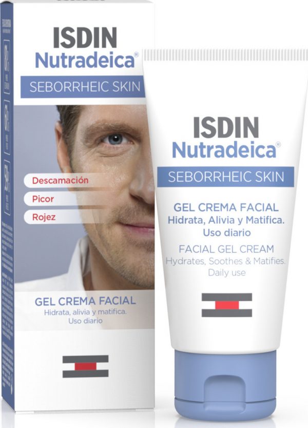 Nutradeica Facial Gel-Cream Seborrheic Skin Κρέμα Προσώπου για Σμηγματορρϊκό Δέρμα, 50ml