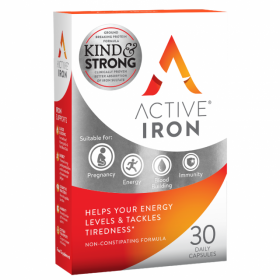 Active Iron 25mg 30 Daily Capsules