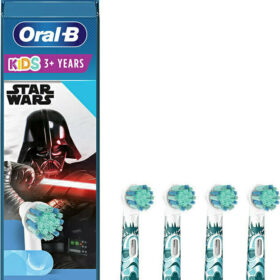 Oral-B Ανταλλακτικό για Ηλεκτρική Οδοντόβουρτσα Stages Power σε Χρώμα Star Wars για 3+ χρονών 4τμχ