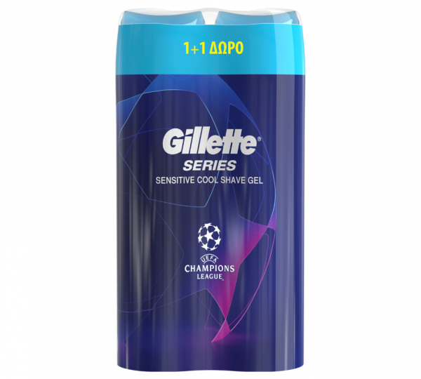 Gillette Series Sensitive Cool Shave Gel 2 X 250ml