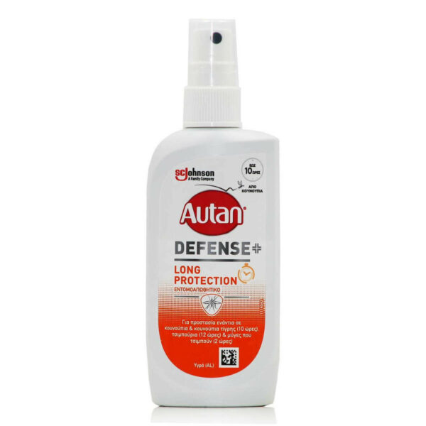 Autan® Defense Long Protection Εντομοαπωθητικό Spray 100ml
