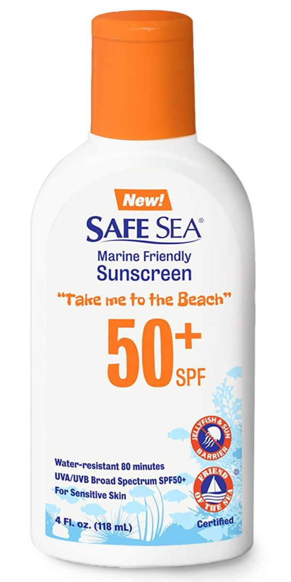 SAFE SEA LOTION 50SPF118ML ΠΡΟΣΤΑΣΙΑ ΑΠΟ ΜΕΔΟΥΣΕΣ