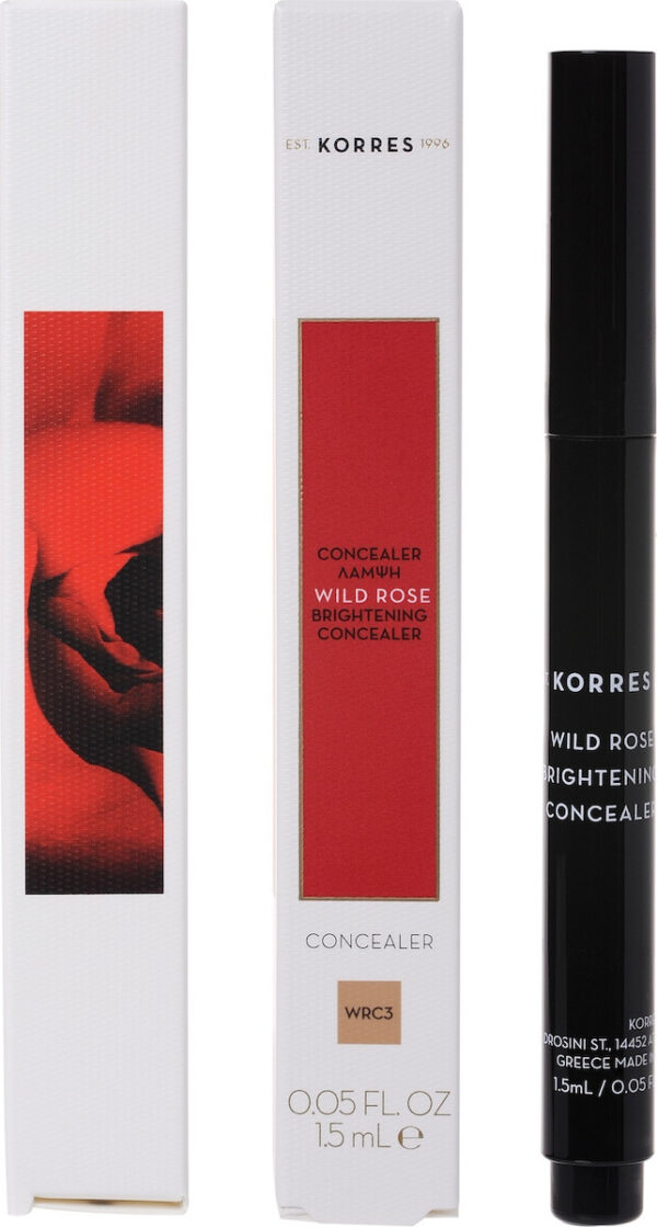 Korres Wild Rose High Coverage Concealer WRC3 Pencil 1.5ml