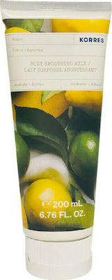 Korres Body Smoothing Citrus Ενυδατική Lotion Σώματος 200ml