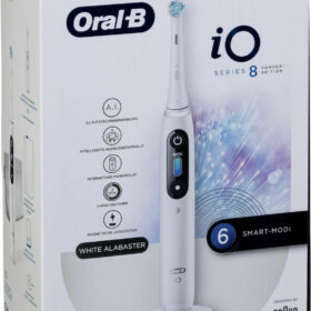 Oral-B iO Series 8 Ηλεκτρική Οδοντόβουρτσα Magnetic White Alabaster 1τμχ