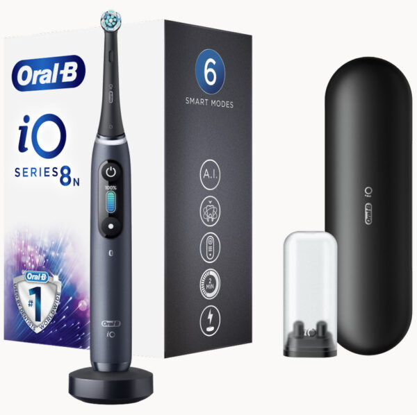 Oral-B iO Series 8 Ηλεκτρική Οδοντόβουρτσα με Χρονομετρητή και Αισθητήρα Πίεσης