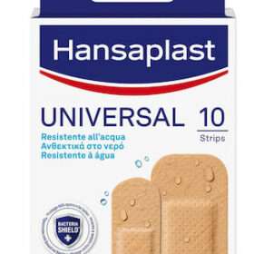 Hansaplast Αδιάβροχα Αυτοκόλλητα Επιθέματα Universal Bacteria Shield 10τμχ