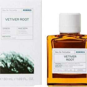 Korres Vetiver Root Eau de Toilette 50ml (Διαχρονικό Ανδρικό Άρωμα )