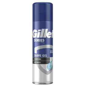 Gillette Series Cleansing Charcoal Gel Ξυρίσματος, 200ml