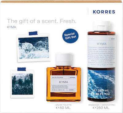 Korres Kyma Ανδρικό Σετ με Eau de Toilette 2τμχ