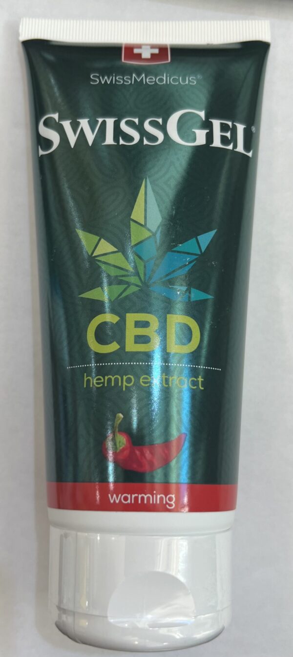 Herbamedicus Swiss Gel Hemp Extract CBD Warming Θερμαντική Κρέμα 200ml