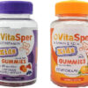 Vitasper Multivitamin 60 ζελεδακια & Vitasper Vitamin C + Zinc Kids 60 ζελεδάκια