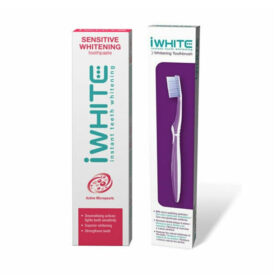 iWhite Sensitive Whitening & Οδοντόβουρτα Instant Whitening Toothbrush Οδοντόκρεμα για Λεύκανση 75ml