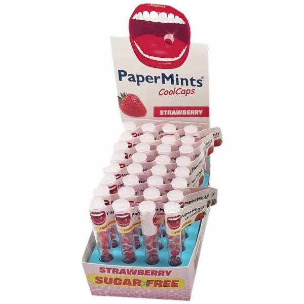 PAPERMINTS - COOL CAPS STRAWBERRY