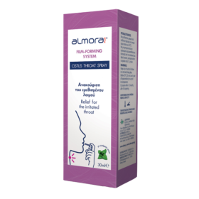 Almora Plus Cistus Throat Spray για την Aντιμετώπιση των Συμπτωμάτων που Προκαλούνται από Λοιμώξεις, 30ml