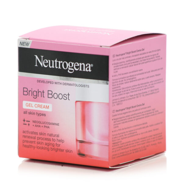 Neutrogena Bright Boost Gel Προσώπου Ημέρας για Αντιγήρανση 50ml