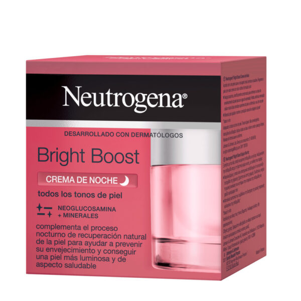 Neutrogena Bright Boost Κρέμα Προσώπου Νυκτός για Ενυδάτωση & Ατέλειες με Υαλουρονικό Οξύ 50ml
