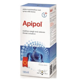 Uplab Pharmaceuticals Apipol Σιρόπι για την Αντιμετώπιση του Βήχα και του Πονόλαιμου 100ml