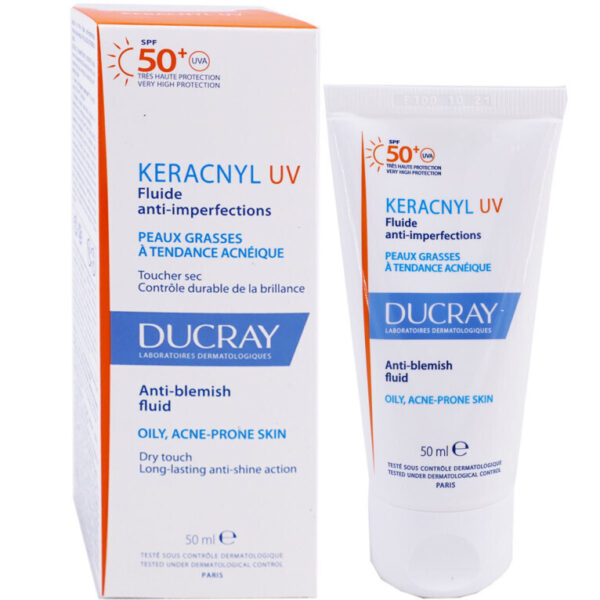 Ducray Kerancyl Αντηλιακή Κρέμα Προσώπου SPF50 50ml