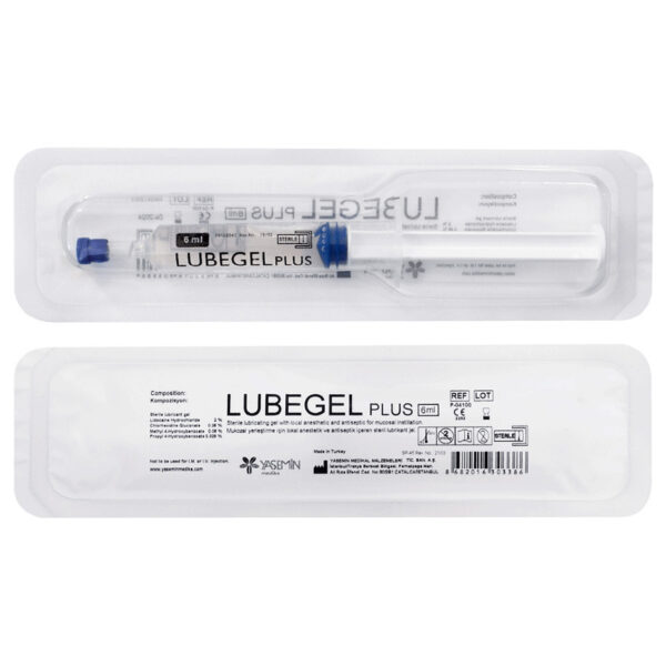 Lubegel Plus Xylocaine Gel Προγεμισμένη Σύριγγα Με Γέλη Ξυλοκαϊνης 6ml