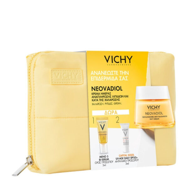 Vichy Spring Promo Neovadiol Κρέμα Ημέρας Κατά Χαλάρωσης 50ml & Meno 5 Bi-serum 5ml & Capital Soleil Spf50+ 3ml