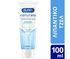Durex Naturals Ενυδατικό Λιπαντικό Gel με 100% Φυσικά Συστατικά & Υαλουρονικό Οξύ, 100ml