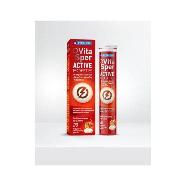 VitaSper Active Forte Βιταμίνες 20 Αναβράζοντα