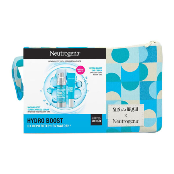 Neutrogena Σετ Περιποίησης για Λάμψη & Ενυδάτωση με Serum , Κρέμα Προσώπου , Κρέμα Ματιών & Νεσεσέρ 30ml