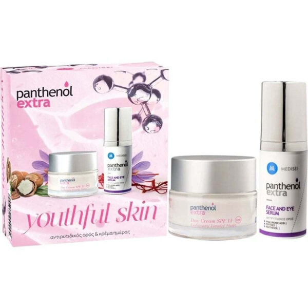 Medisei Panthenol Extra Σετ Περιποίησης για Αντιγήρανση με Serum & Κρέμα Προσώπου 50ml