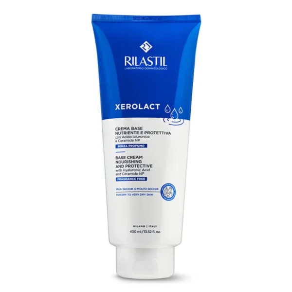 Rilastil Xerolact Base Cream Nourishing & Protective Ενυδατική Κρέμα για Πρόσωπο & Σώμα, 400ml