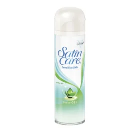 GILLETTE Woman Satin Care Gel Ξυρίσματος Sensitive 200ml