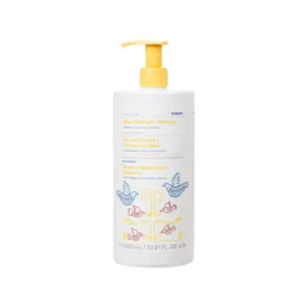 Korres Baby Showergel & Shampoo Coconut & Almond Βρεφικό Αφρόλουτρο & Σαμπουάν Kαρύδα & Αμύγδαλο, 1lt