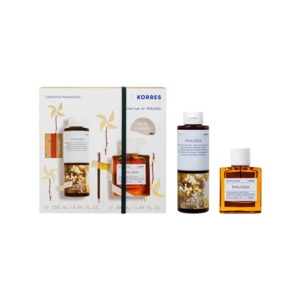 Korres Set Herbarium Philosia Αφρόλουτρο 250ml + Eau De Toilette Philosia Γυναικείο Άρωμα 50ml