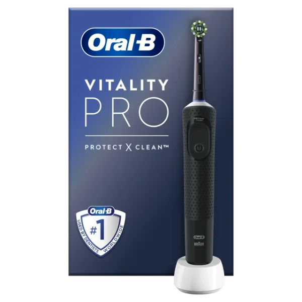 Oral-B Vitality Pro Ηλεκτρική Οδοντόβουρτσα Μαύρη, 1τεμ