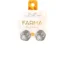 Νέο Farma Bijoux Υποαλλεργικά Σκουλαρίκια Φωλιά Ασημί 15mm