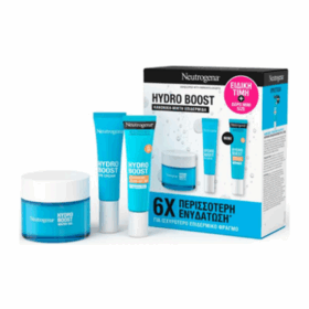 Neutrogena Promo Hydro Boost Σετ Περιποίησης για Κανονική & Μικτή Επιδερμίδα με Hydro Boost Water Gel Ενυδατική Κρέμα Προσώπου, 50ml, Κρέμα Ματιών, 15ml & Δώρο Αντηλιακή Ενυδατική Κρέμα SPF50, 15ml, 1σετ