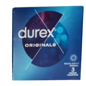 DUREX ORIGINALS (3 ΠΡΟΦΥΛΑΚΤΙΚΑ) ΜΕ ΛΙΠΑΝΤΙΚΟ